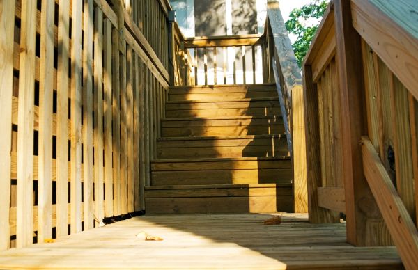Deck Steps Replacement in O Fallon