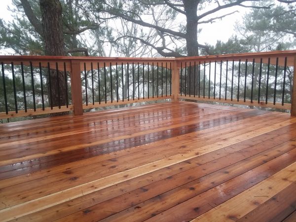 Cedar Deck Repair in O Fallon